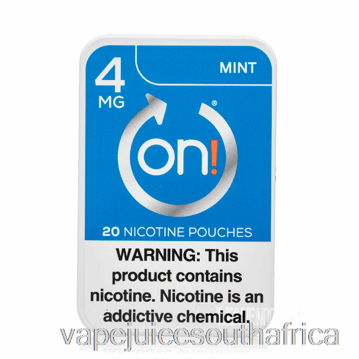 Vape Juice South Africa On! Nicotine Pouches - Mint 4Mg
